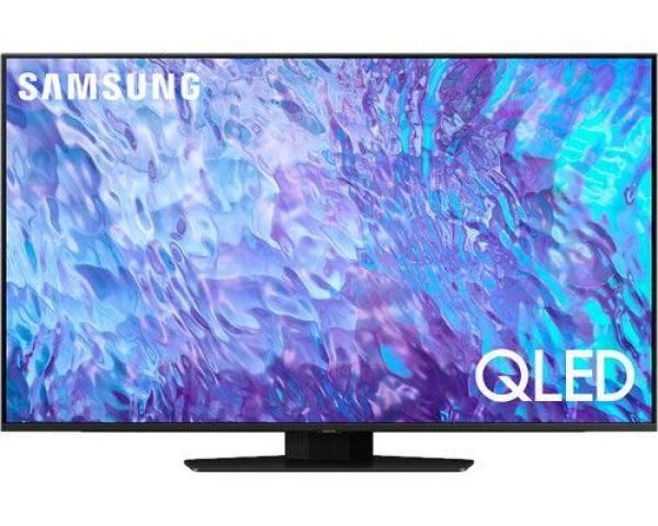 Samsung 75″ Q80C 4K HDR Smart QLED TV (120Hz, WiFi, Bixby, RS-232c, Titan Black)thumbnail 